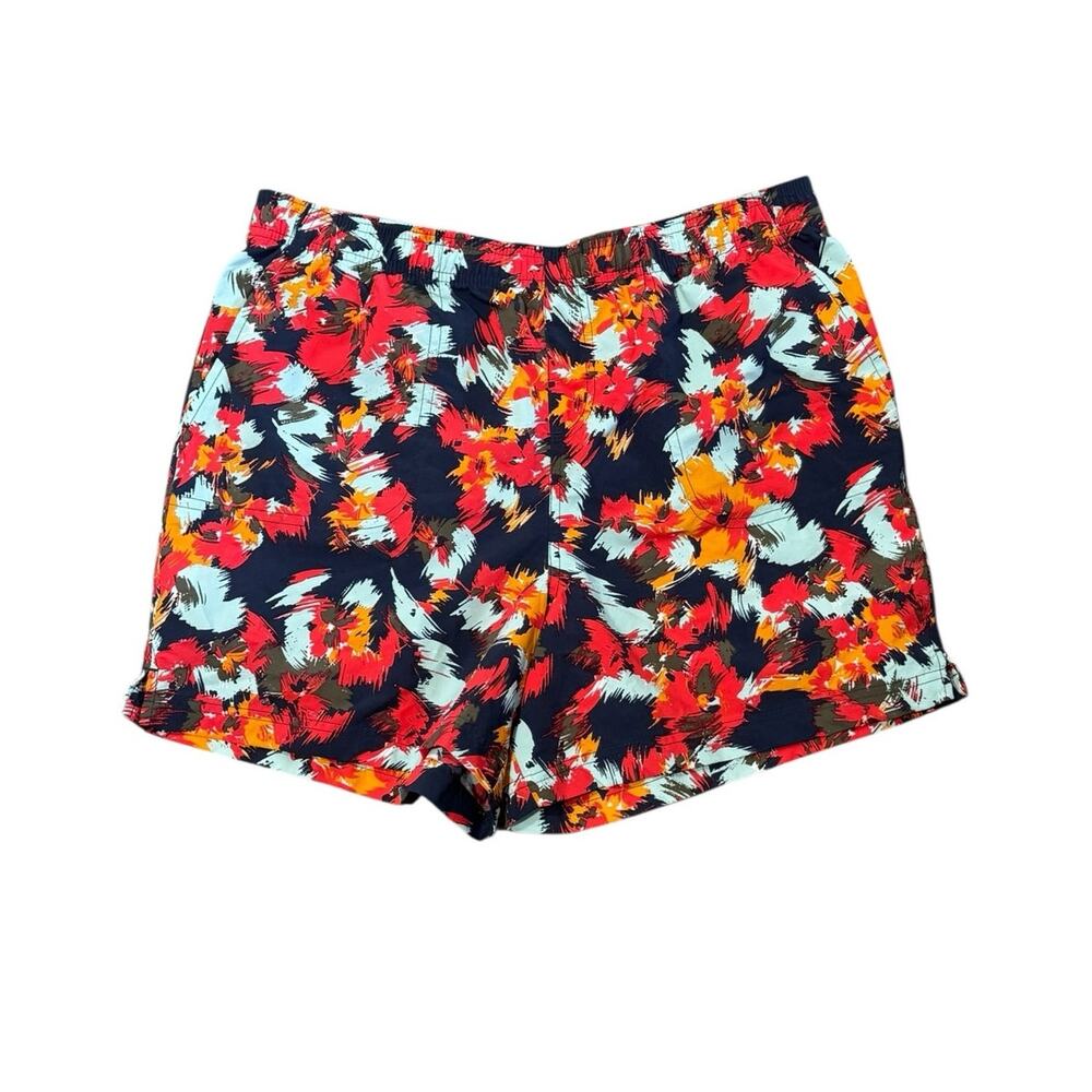 NWT! Columbia Women's Walnut River 5" Stretch Printed Shorts - Size Large - Picture 5 of 8